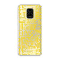 Majorelle Blue Print: Xiaomi Redmi Note 10 Lite Transparant Hoesje