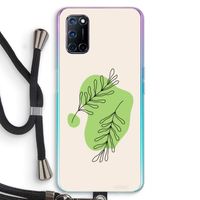 Beleaf in you: Oppo A72 Transparant Hoesje met koord