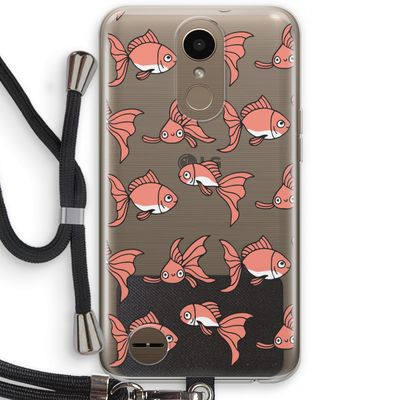 Blub: LG K10 (2017) Transparant Hoesje met koord