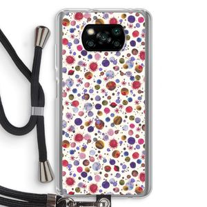 Planets Space: Xiaomi Poco X3 NFC Transparant Hoesje met koord