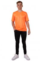 T-shirt neon oranje Heren - thumbnail