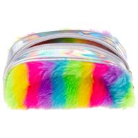 Duckiez Lg-imports fluffy etui regenboog
