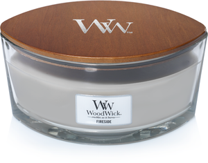 WW Fireside Ellipse Candle - WoodWick