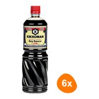 Kikkoman - Sojasaus - 6x 1 ltr