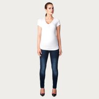 Noppies Zwangerschapsjeans Positiejeans Mia Slim Jeans Dark Stone Wash