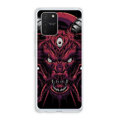 Hell Hound and Serpents: Samsung Galaxy S10 Lite Transparant Hoesje