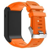 Silicone polsbandje voor Sport voor Garmin Vivoactive HR (oranje)