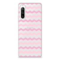 Sony Xperia 10 IV | TPU bumper | Waves Roze