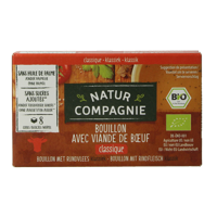 Natur Compagnie Rundvleesbouillon blokjes bio 8 Stuks