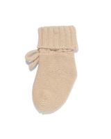 HEMA Babysokken gebreid wol beige (beige) - thumbnail
