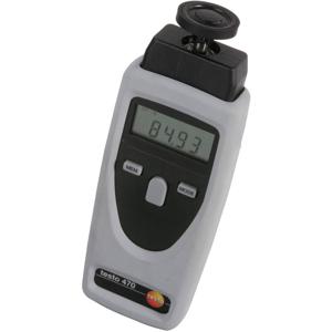 testo 0563 0470 Toerenteller Optisch, Mechanisch 1 - 19999 omw/min 1 - 99999 omw/min