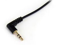 StarTech.com 30cm 3,5mm Slank naar Haaks Stereo Audiokabel M/M - thumbnail