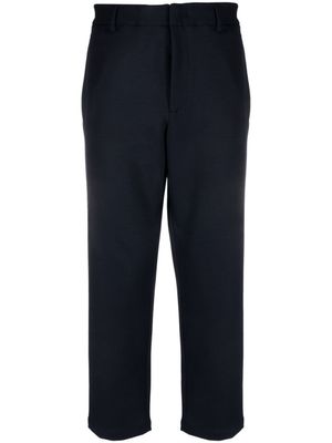 Emporio Armani pantalon de costume à coupe droite - Bleu