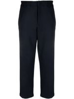 Emporio Armani pantalon de costume à coupe droite - Bleu