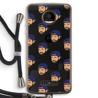 Drake Away: Motorola Moto Z Force Transparant Hoesje met koord