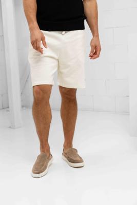 Quotrell Blank Korte Broek Heren Wit - Maat M - Kleur: Wit | Soccerfanshop