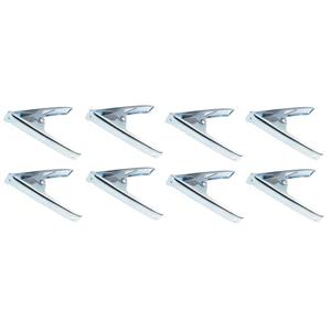Benson Zeilklem - 8x - 15 cm - zeilclip - metaal - 15 cm