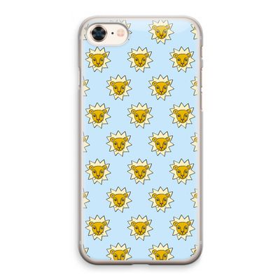 Leeuwenkoppen: iPhone 8 Transparant Hoesje