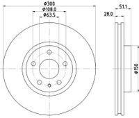 Remschijf 8DD355123161