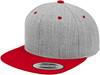 Flexfit FX6089MT Classic Snapback 2-Tone - Heather Grey/Red - One Size