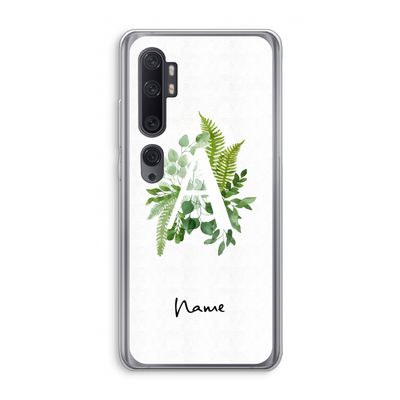 Green Brush: Xiaomi Mi Note 10 Pro Transparant Hoesje