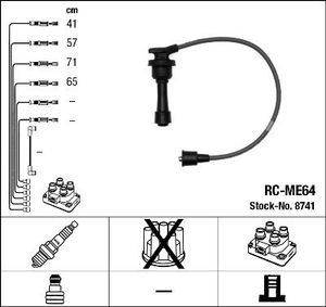 Bougiekabelset RCME64