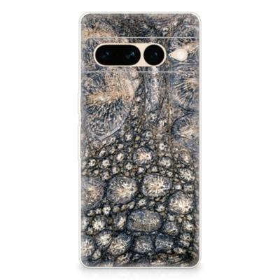 Google Pixel 7 Pro | TPU Hoesje | Krokodillenprint