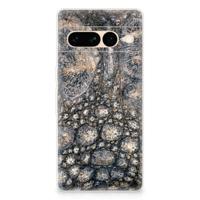 Google Pixel 7 Pro | TPU Hoesje | Krokodillenprint