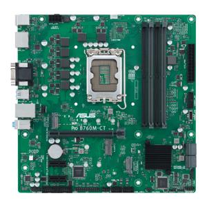 Asustek Computer PRO B760M-CT-CSM Moederbord Socket Intel 1700 Vormfactor Micro-ATX Moederbord chipset Intel® B760