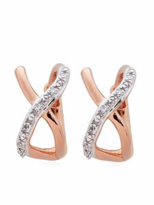 Monica Vinader boucles d'oreilles Riva - Rose