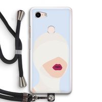 Incognito: Pixel 3 Transparant Hoesje met koord