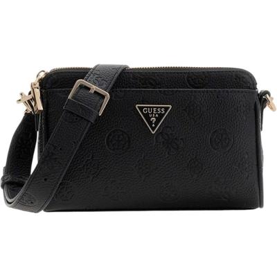 Guess Cresidia Mini Crossbody Tas Dames Zwart - Kleur: Zwart | Soccerfanshop