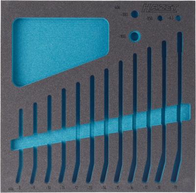 HAZET 2-componenten zachschuiminleg 163-186L · L x B: 344 mm x 342 mm