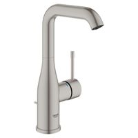 GROHE Essence new Wastafelkraan Opbouw - uitloop 12.7cm - L-size - waste - supersteel 32628DC1 - thumbnail