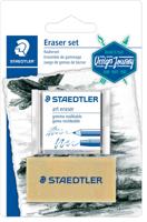 Staedtler gum, kneedgum en speciale gum, blister van 2 stuks