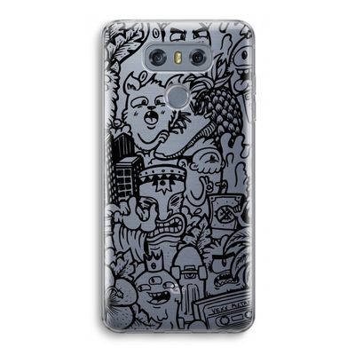 Vexx Black Mixtape: LG G6 Transparant Hoesje