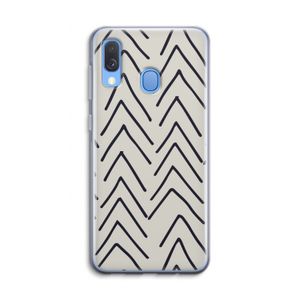 Marrakech Arrows: Samsung Galaxy A40 Transparant Hoesje