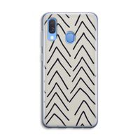 Marrakech Arrows: Samsung Galaxy A40 Transparant Hoesje