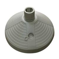 Marbueno Parasol Rond 38x38x14 cm 10L Wit Tuin, Zwembad en Terras 10502