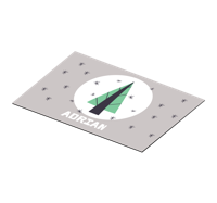 Placemat kerst Gepersonaliseerde kerstboom