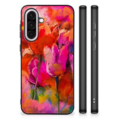 Kleurrijke Telefoonhoesje Samsung Galaxy A56 Tulips