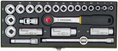 PROXXON Socket wrench set 24-t.