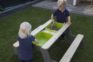 EXIT Aksent Zand-,Water- en Picknicktafel L (2 bankjes)