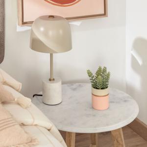 Kave Home Tafellamp Alish - Beige