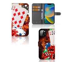 iPhone 14 Plus | Wallet Case | met Pasjes | Casino iPhone 14 Plus | Wallet Case | met Pasjes | Casino