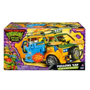 Teenage Mutant Ninja Turtles Mutant Mayhem Pizza Fire bus