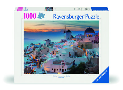Ravensburger puzzel Avond in Santorini 1000 stukjes