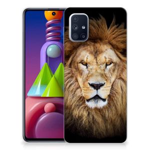 Samsung Galaxy M51 TPU Hoesje Leeuw