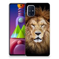 Samsung Galaxy M51 TPU Hoesje Leeuw - thumbnail