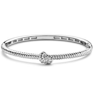 TI SENTO-Milano 23005ST Armband Bangle Knoop zilver 4 mm